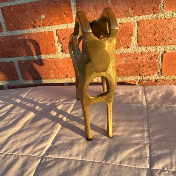 Abstract Metal Horse Statue Figurine - Picture 2 of 16